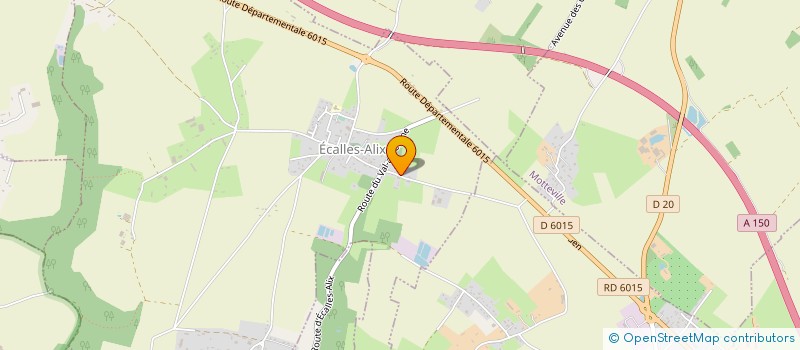 localisation de l'entreprise COPYOUEST à VALLIQUERVILLE