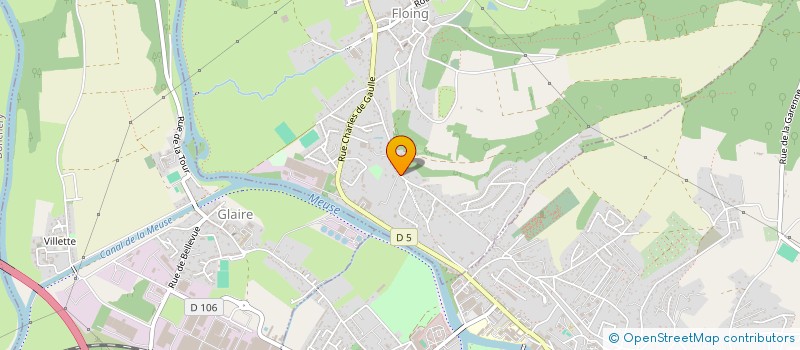 localisation de l'entreprise COPYSERVICE  FLOING