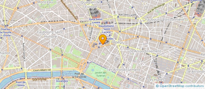 localisation de l'entreprise COPYWRIGHTE à PARIS