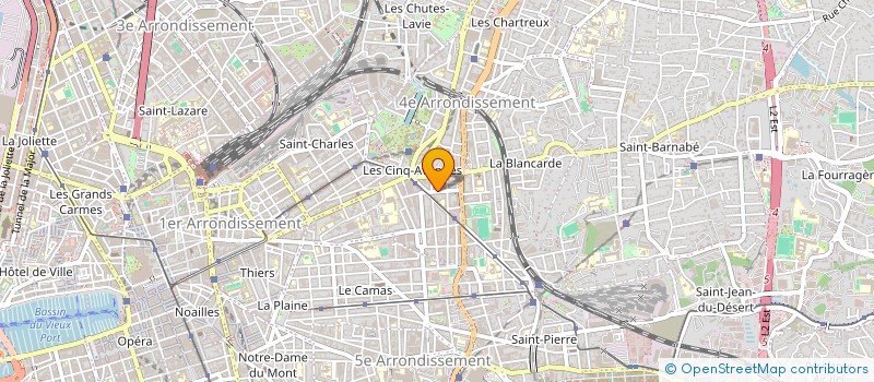 localisation de l'entreprise COQ EN STOCK à MARSEILLE