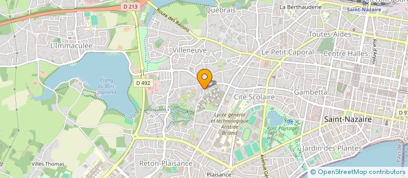 localisation de l'entreprise COQOON  SAINT-NAZAIRE