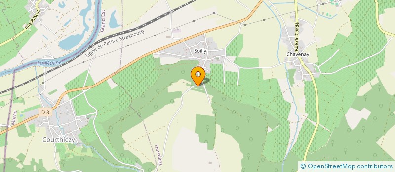 localisation de l'entreprise COQTAGE  DORMANS