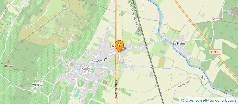 localisation de l'entreprise COQUARD  REMIGNY