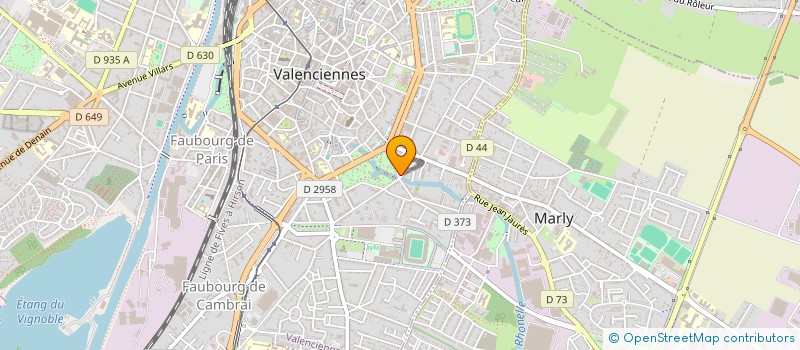 localisation de l'entreprise COQUELET POUILLE à VALENCIENNES