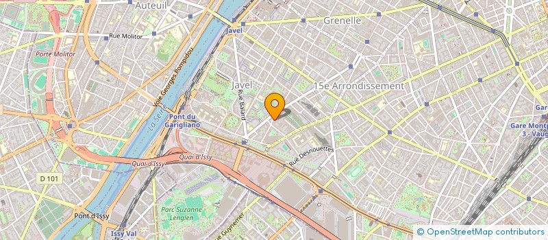 localisation de l'entreprise COQUELI' CHOEUR  PARIS