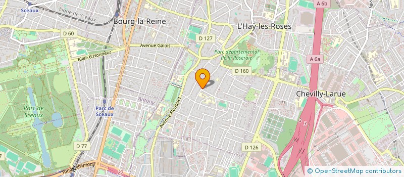 localisation de l'entreprise COQUELI'COOP  CACHAN