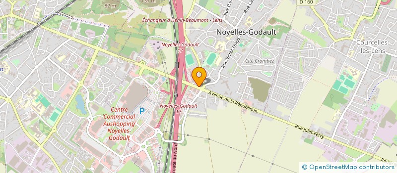 localisation de l'entreprise COQUELICOT à NOYELLES-GODAULT