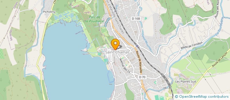 localisation de l'entreprise COQUELICOT  SAINT-CHAMAS
