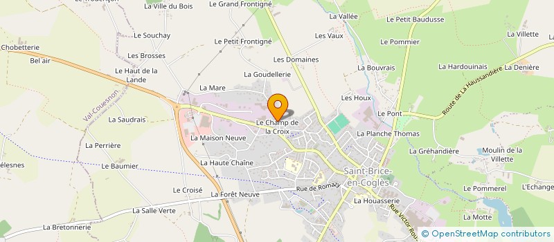 localisation de l'entreprise COQUELICOT  MAEN ROCH