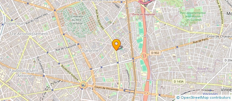 localisation de l'entreprise COQUELICOT AVENIR  PARIS