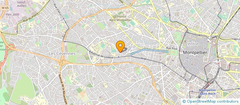 localisation de l'entreprise COQUELICOT LEZ ET MOSSON à MONTPELLIER
