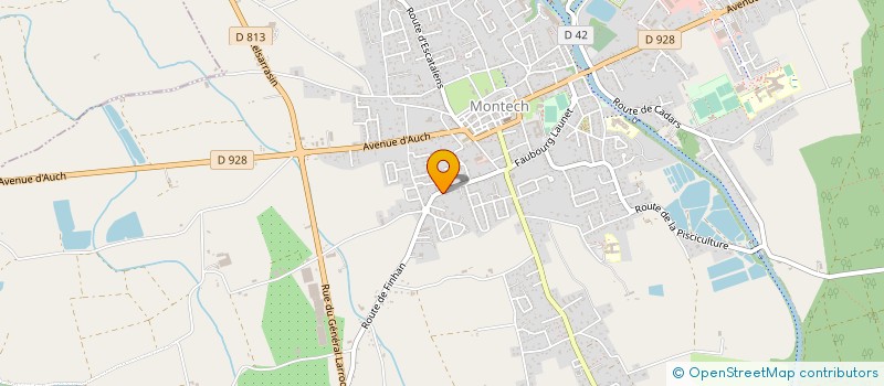 localisation de l'entreprise COQUELICOTS MONTECHOIS  MONTECH