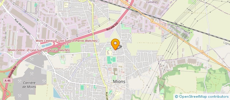 localisation de l'entreprise COQUELIMOUV  MIONS