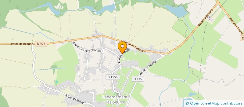 localisation de l'entreprise COQUERONNE  LABERGEMENT-LES-SEURRE