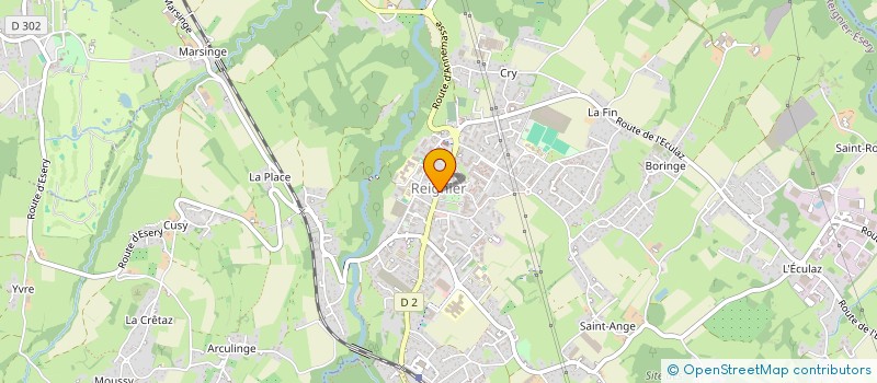 localisation de l'entreprise COQUETTE à REIGNIER-ESERY