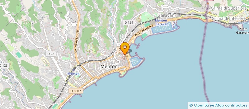 localisation de l'entreprise COQUI COQUI PERFUMES SAS  MENTON