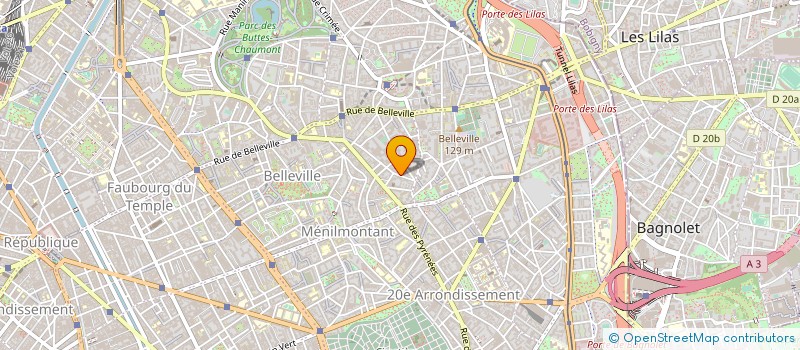 localisation de l'entreprise COQUILLAGES ET VACANCIERS  PARIS