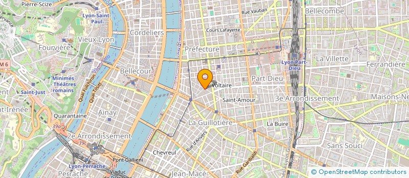 localisation de l'entreprise COQUILLE D OURS  LYON