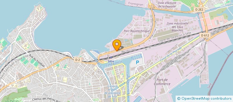 localisation de l'entreprise COQUILLES ET CANAILLES  SETE