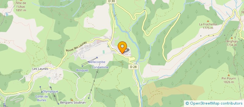 localisation de l'entreprise COQUIN  PEONE