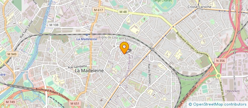 localisation de l'entreprise COQWEL à MARCQ-EN-BARŒUL