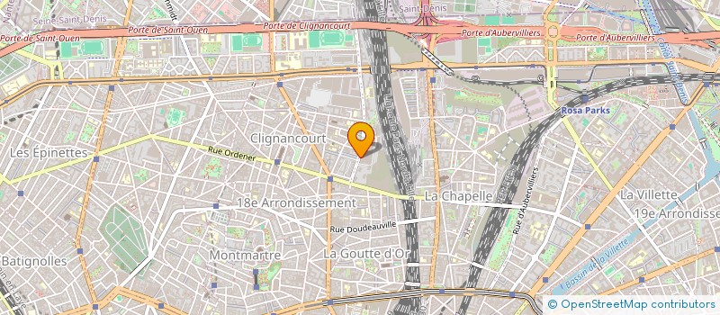 localisation de l'entreprise COR  PARIS