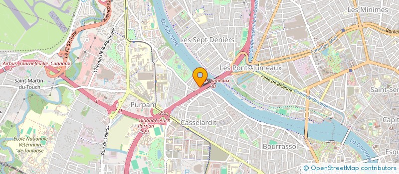 localisation de l'entreprise COR VINUM à TOULOUSE