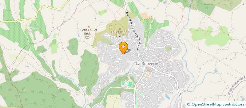 localisation de l'entreprise CORA à ROQUEBRUNE-SUR-ARGENS