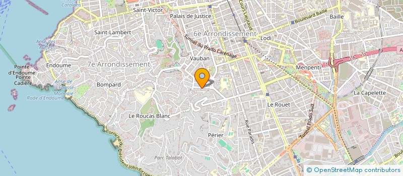 localisation de l'entreprise CORA à MARSEILLE