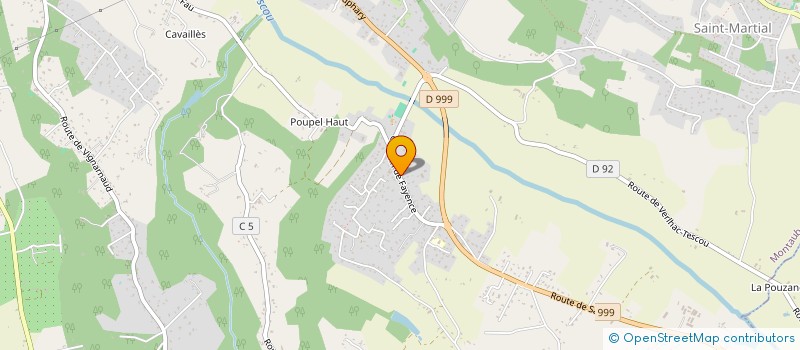 localisation de l'entreprise CORABELLE  MONTAUBAN