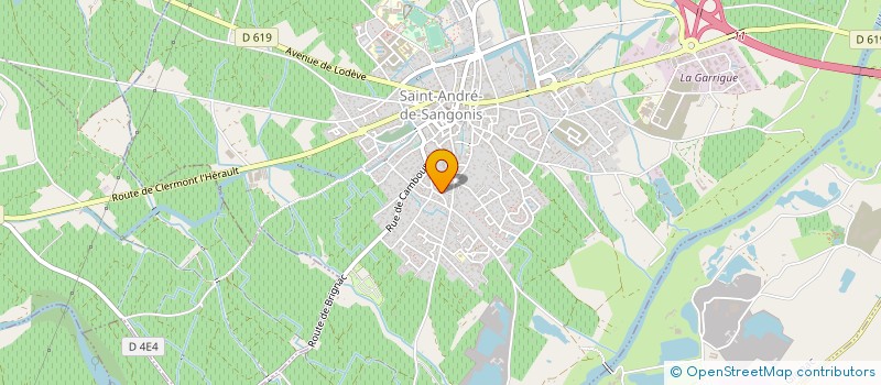 localisation de l'entreprise CORACAO DO SAMBA  SAINT-JEAN-DE-FOS