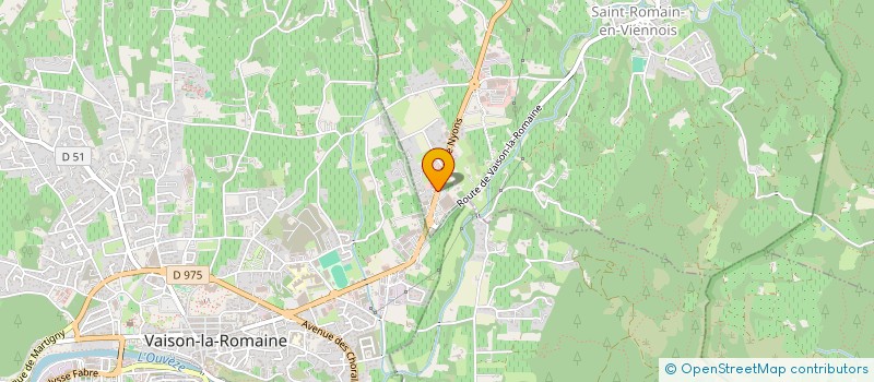 localisation de l'entreprise CORADY  SAINT-ROMAIN-EN-VIENNOIS