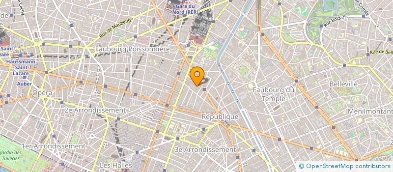 localisation de l'entreprise CORAIL  PARIS