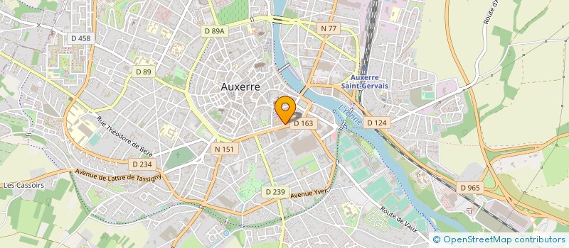 localisation de l'entreprise CORAIL  PARIS