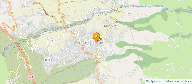 localisation de l'entreprise CORAIL  LES TROIS-BASSINS