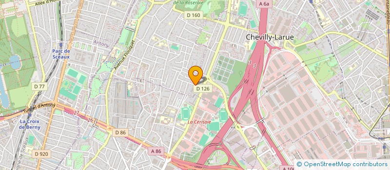 localisation de l'entreprise CORAIL BATIMENT SERVICES  CHEVILLY-LARUE