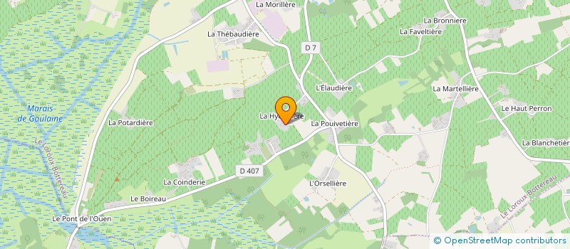 localisation de l'entreprise CORAIL IMMOBILIER  LE LOROUX-BOTTEREAU