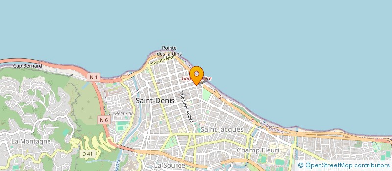 localisation de l'entreprise CORAIL IMMOBILIER  SAINT-DENIS