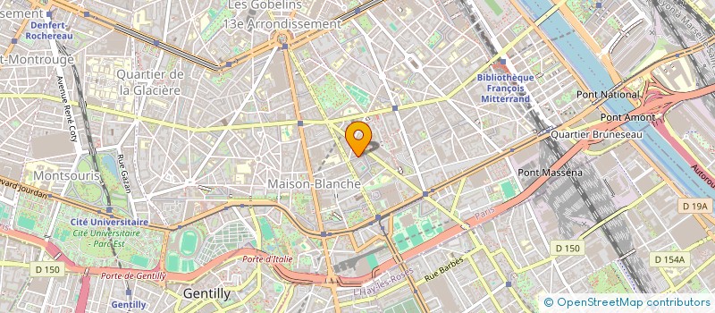 localisation de l'entreprise CORAIL ROUGE  PARIS