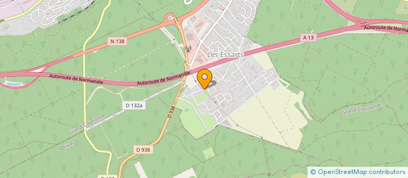 localisation de l'entreprise CORAIM  GRAND-COURONNE