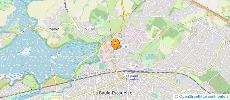 localisation de l'entreprise CORAL  GUERANDE