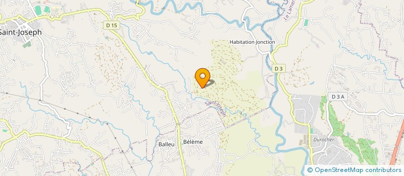 localisation de l'entreprise CORAL AND CANE STUDIO  SAINT-JOSEPH