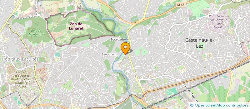 localisation de l'entreprise CORALA  MONTPELLIER