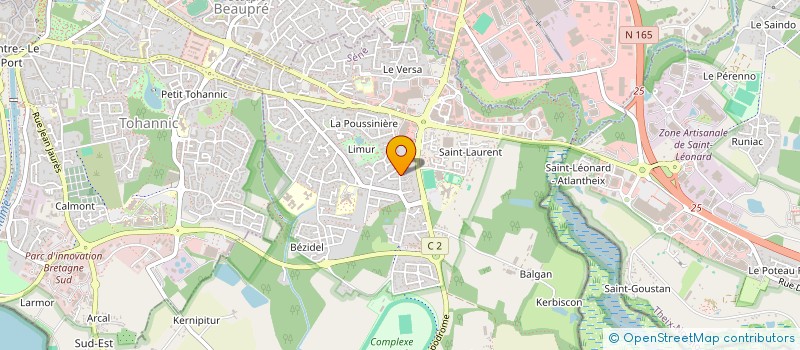 localisation de l'entreprise CORALAURE à SENE