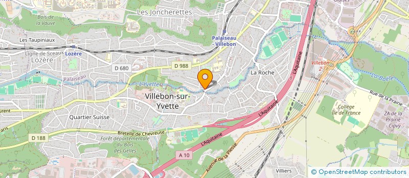 localisation de l'entreprise CORALEX  PALAISEAU