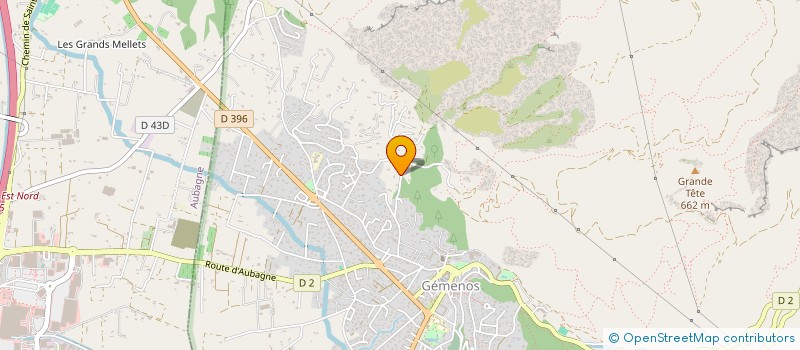 localisation de l'entreprise CORALEX  GEMENOS