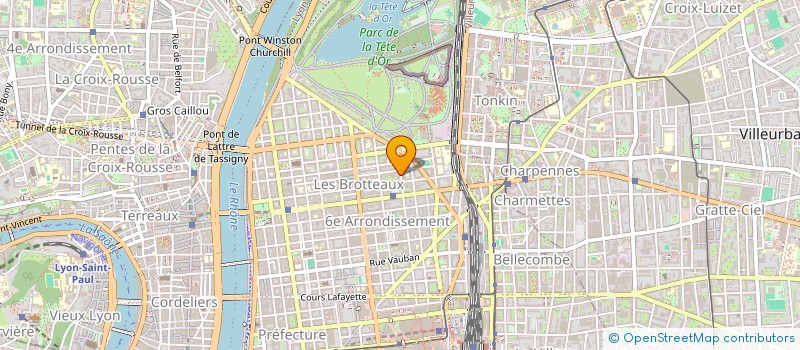 localisation de l'entreprise CORALEX  LYON