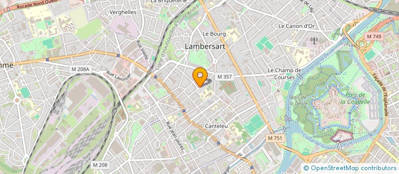 localisation de l'entreprise CORALIE LESCIEUX à LAMBERSART