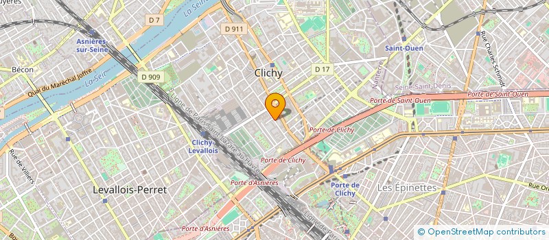 localisation de l'entreprise CORALIEHANDMADE à CLICHY