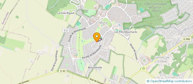 localisation de l'entreprise CORALIEM à GIF-SUR-YVETTE